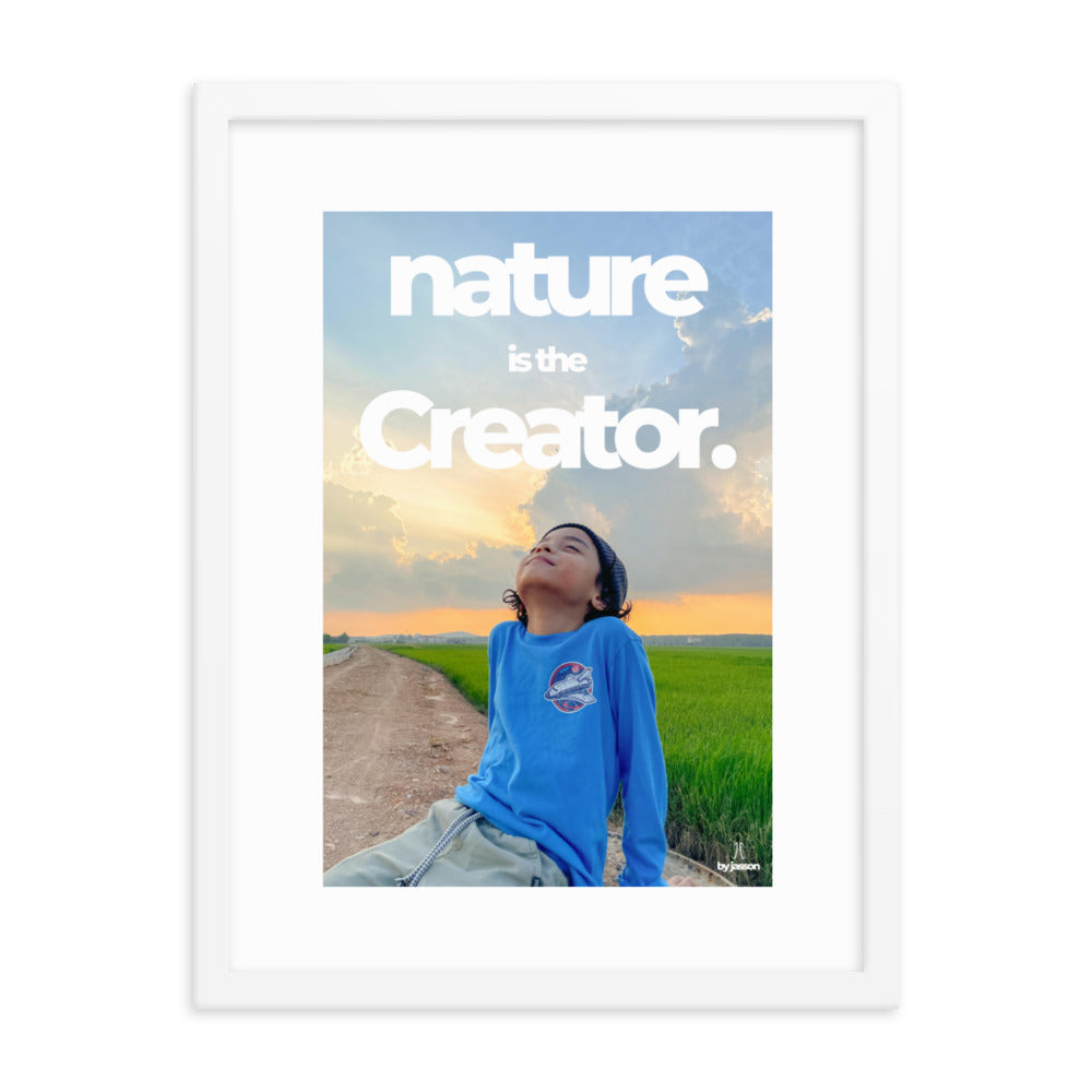 Nature is the Creator